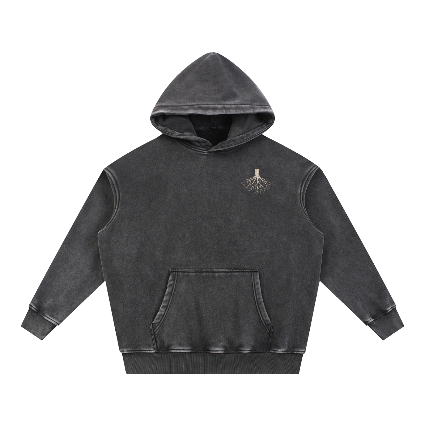 Rooted. Grounded. Unshaken. Men's Heavyweight Hoodie