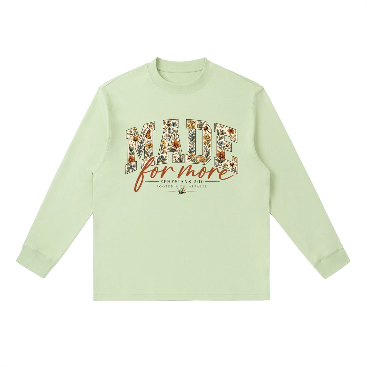 Made for More | Vintage Floral Christian Tee