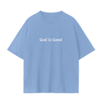 God Is Good All the Time Embroidered Tee | Rooted & Co. Apparel