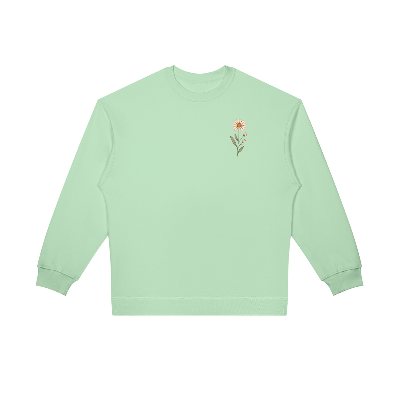 Rooted in Strength Women’s Crewneck | Christian Floral Sweatshirt