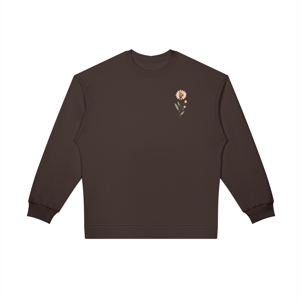 Rooted in Strength Women’s Crewneck | Christian Floral Sweatshirt