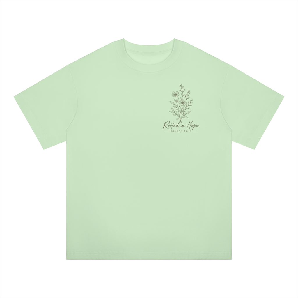 Rooted in Hope Women's Wildflower Tee – Romans 15:13