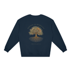 Rooted in Humility Women’s Oversized Crewneck | Philippians 2:3 Christian Sweatshirt