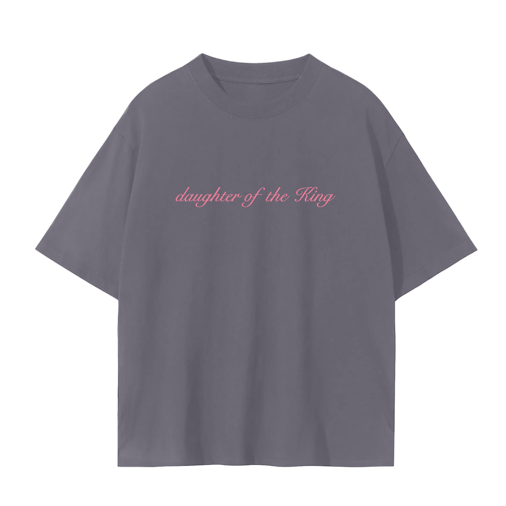 Daughter of the King Embroidered Tee | Rooted & Co. Apparel