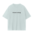 Christ Is King Embroidered Tee | Rooted & Co. Apparel