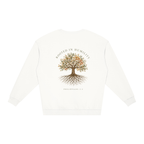 Rooted in Humility Women’s Oversized Crewneck | Philippians 2:3 Christian Sweatshirt