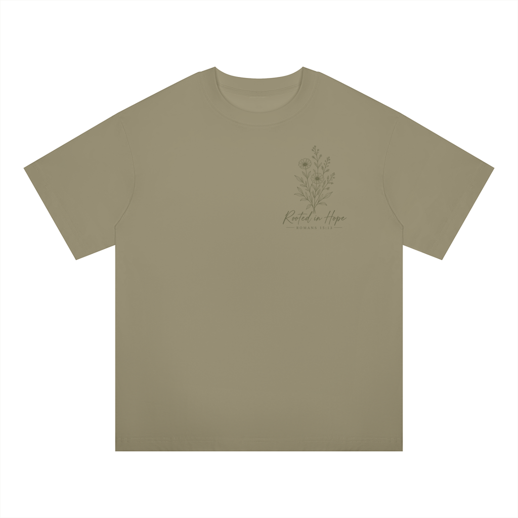 Rooted in Hope Women's Wildflower Tee – Romans 15:13