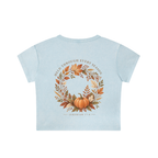 Held Through Every Season Crop Tee