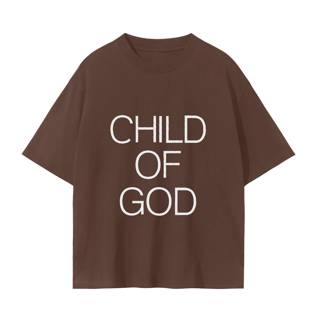 Child of God Embroidered Tee | Rooted & Co. Apparel