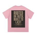 Rooted in Faith, Built to Last Men's Tee