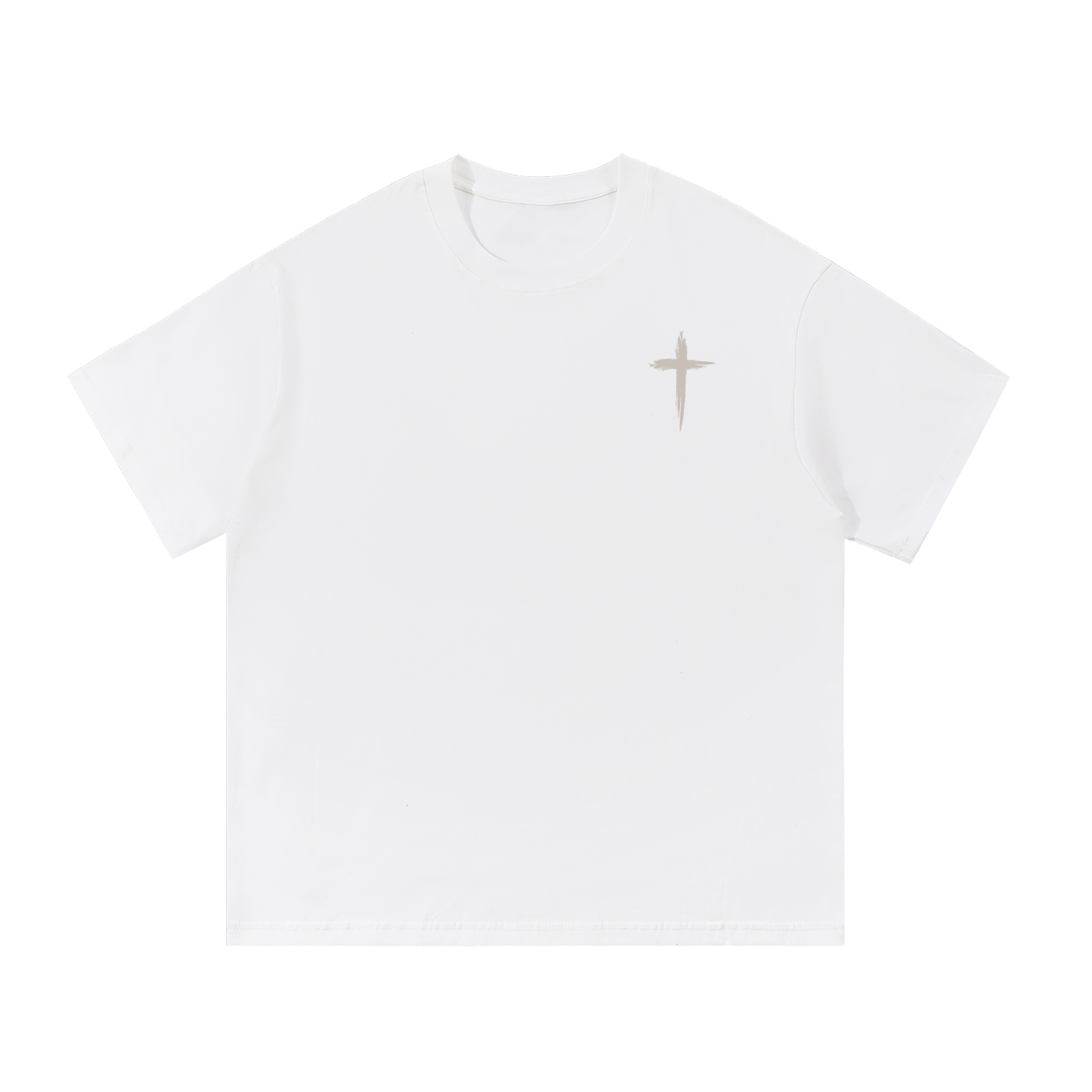 Rooted Topographic Mountain Men’s Tee | Minimal Christian Outdoor Shirt