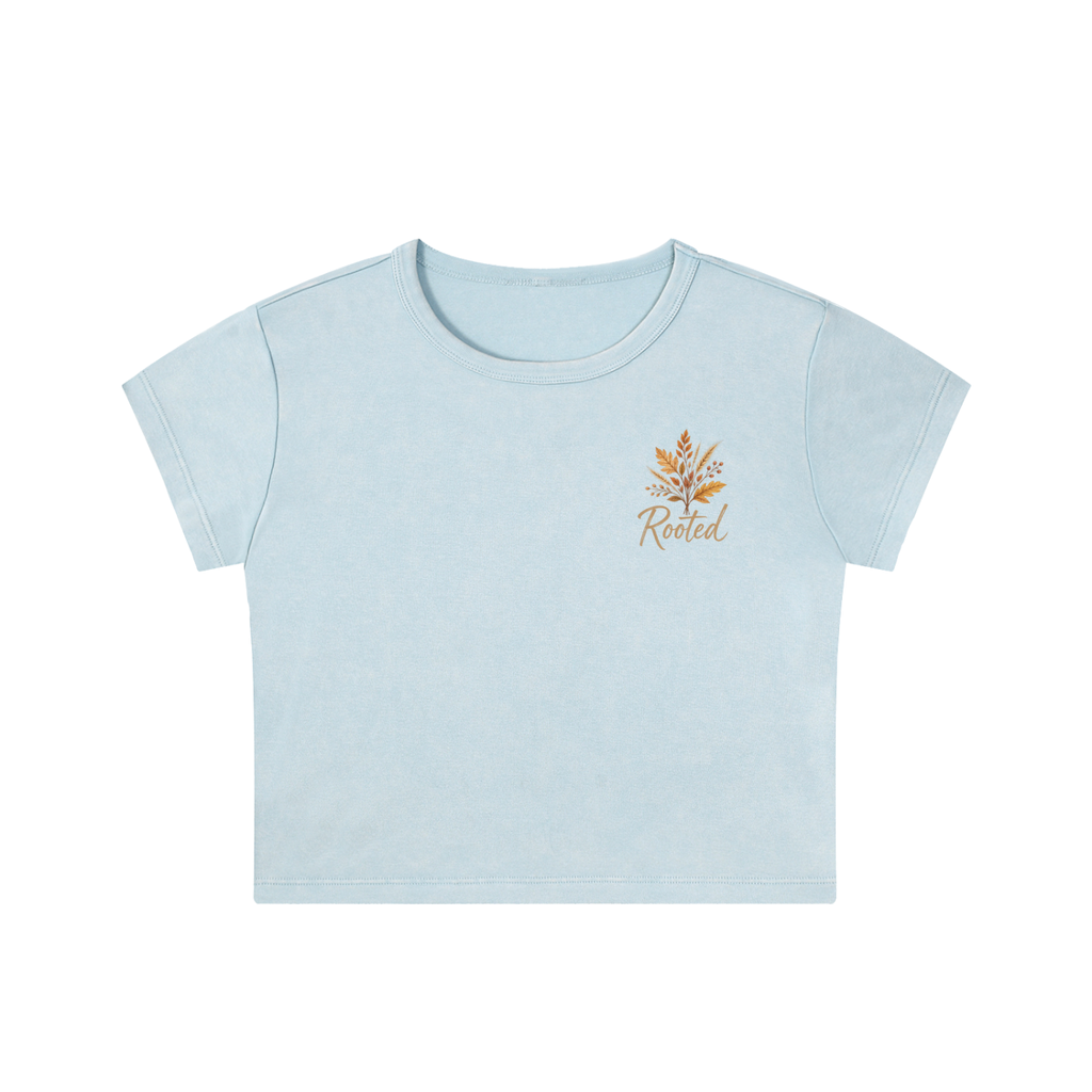 Held Through Every Season Crop Tee