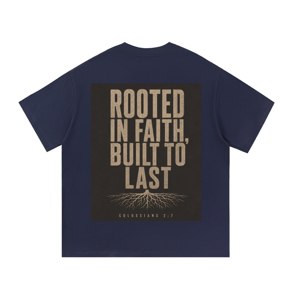 Rooted in Faith, Built to Last Men's Tee