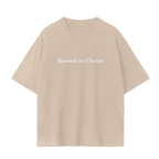 Rooted in Christ Embroidered Tee | Rooted & Co. Apparel