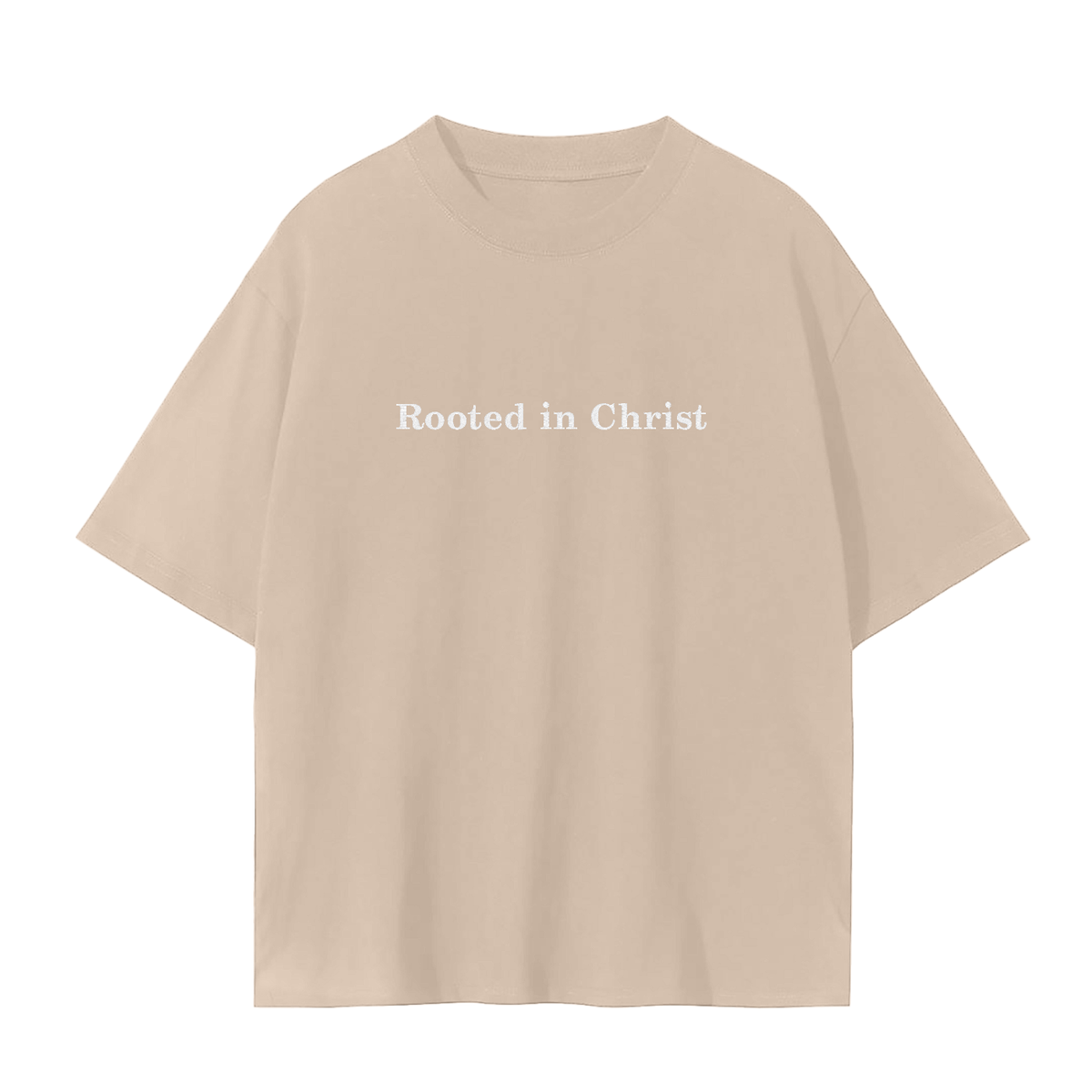 Rooted in Christ Embroidered Tee | Rooted & Co. Apparel
