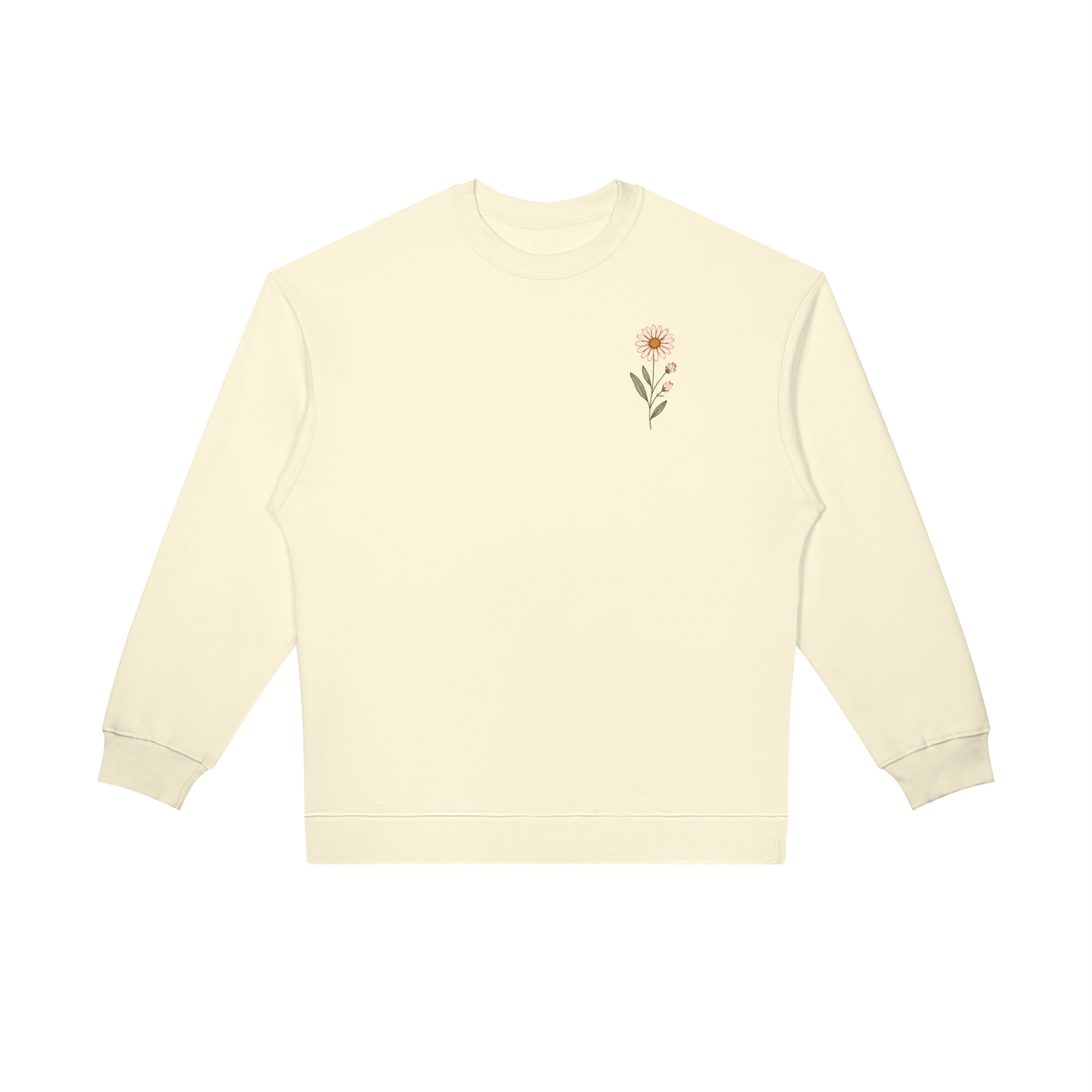 Rooted in Strength Women’s Crewneck | Christian Floral Sweatshirt