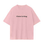 Christ Is King Embroidered Tee | Rooted & Co. Apparel