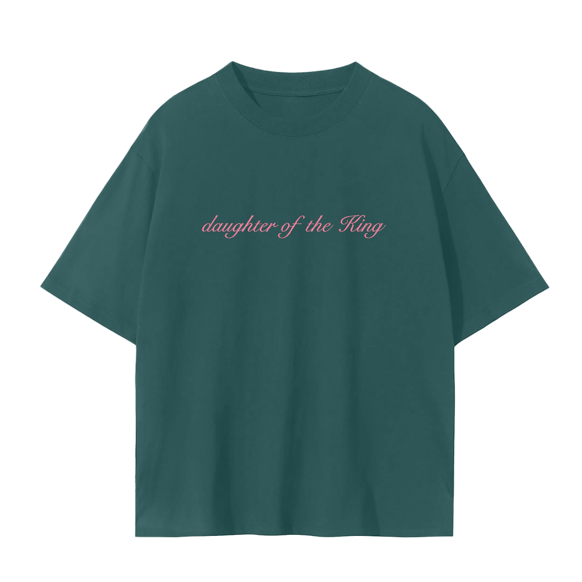 Daughter of the King Embroidered Tee | Rooted & Co. Apparel
