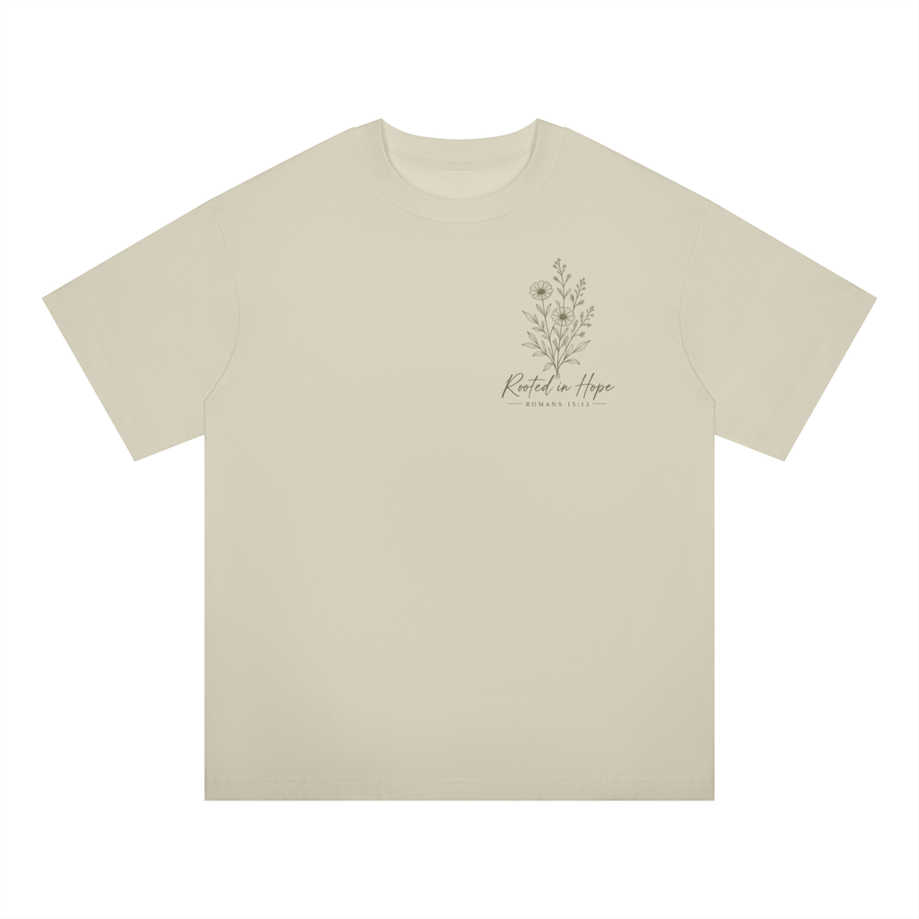 Rooted in Hope Women's Wildflower Tee – Romans 15:13