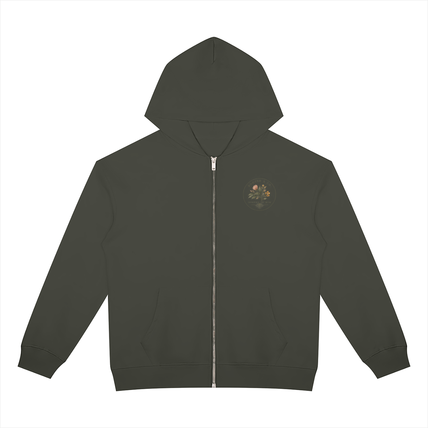 Rooted in Him Women's Floral Jacket