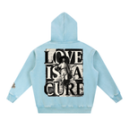 Love Is a Cure | Men's Vintage Christian Hoodie