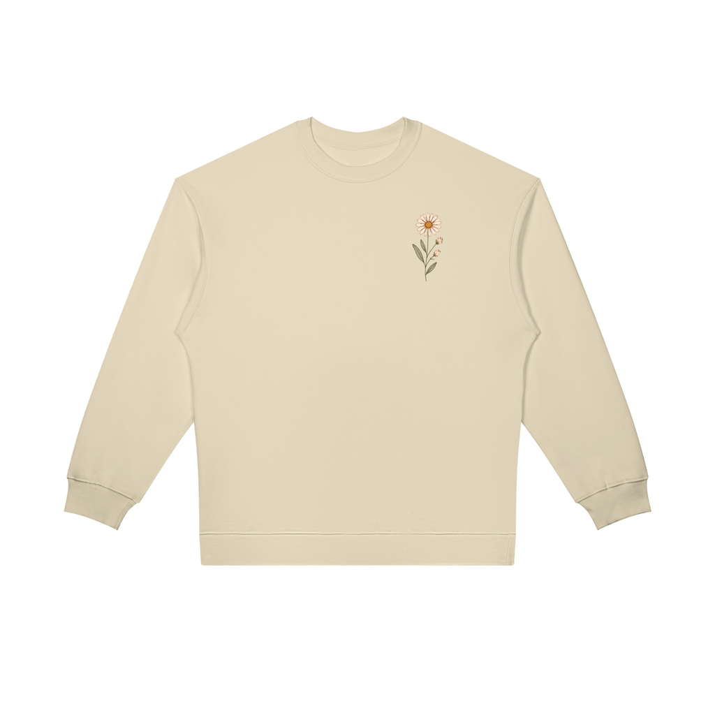 Rooted in Strength Women’s Crewneck | Christian Floral Sweatshirt