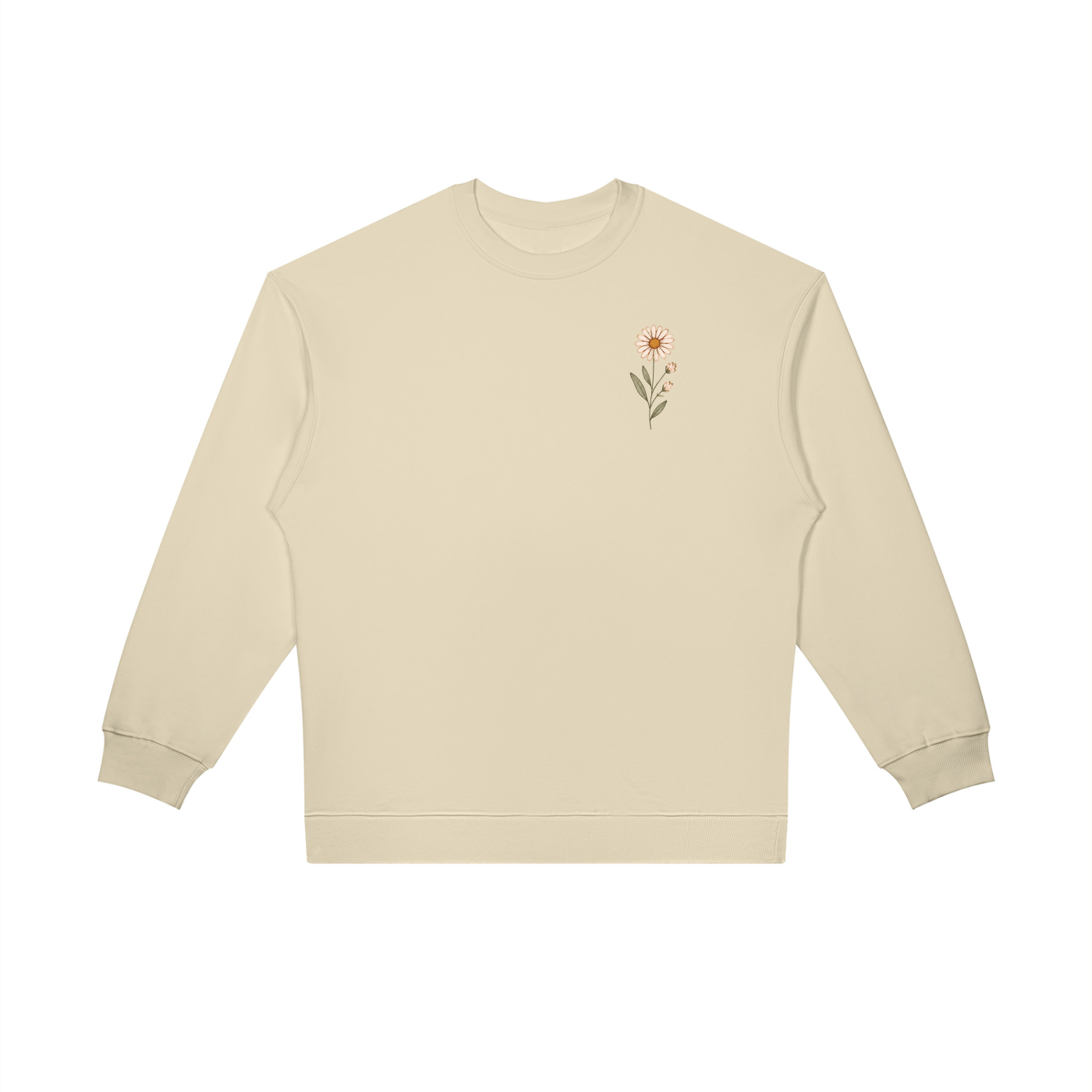 Rooted in Strength Women’s Crewneck | Christian Floral Sweatshirt