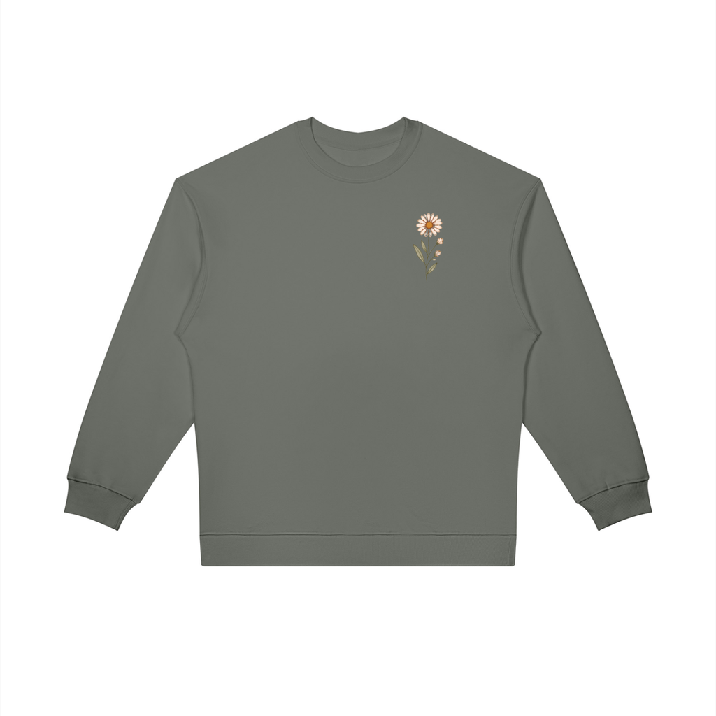Rooted in Strength Women’s Crewneck | Christian Floral Sweatshirt