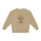 Rooted in Humility Women’s Oversized Crewneck | Philippians 2:3 Christian Sweatshirt