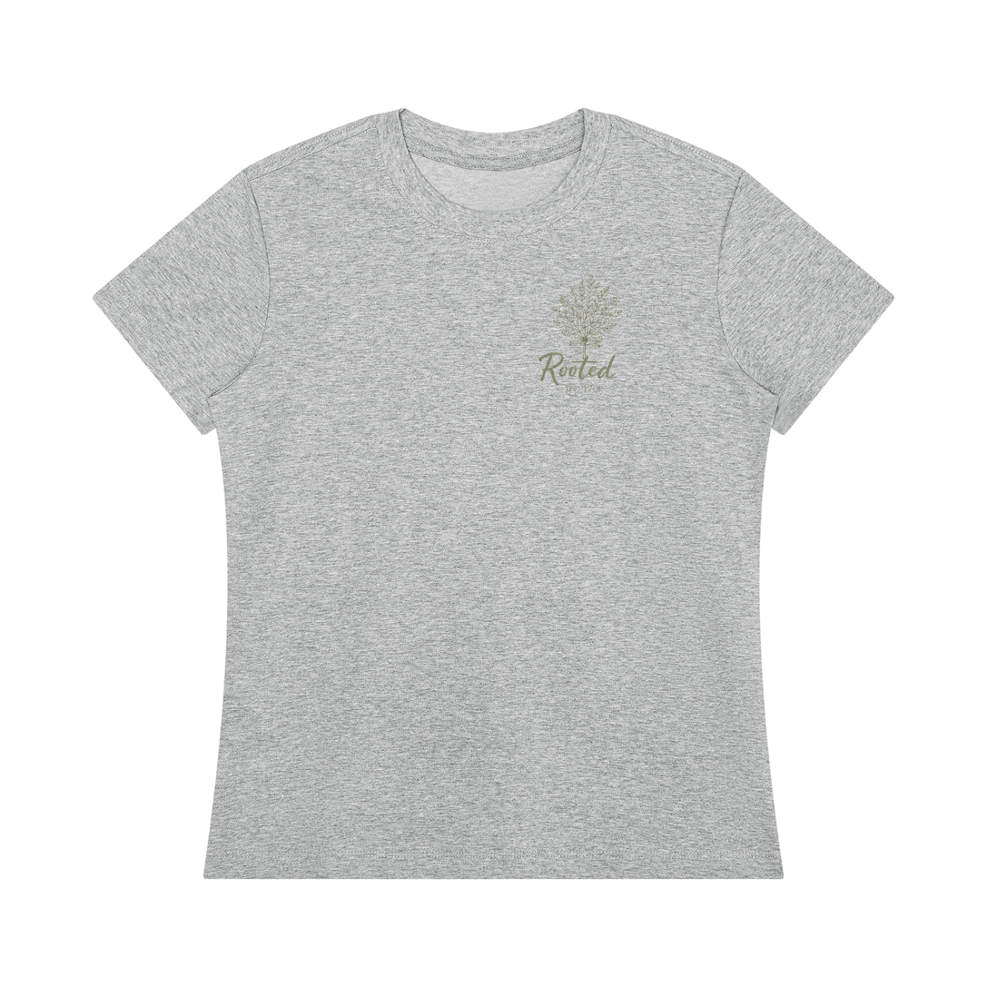 Stay Rooted Women's Botanical Tee – Jeremiah 17:8