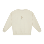 Rooted in Humility Women’s Oversized Crewneck | Philippians 2:3 Christian Sweatshirt