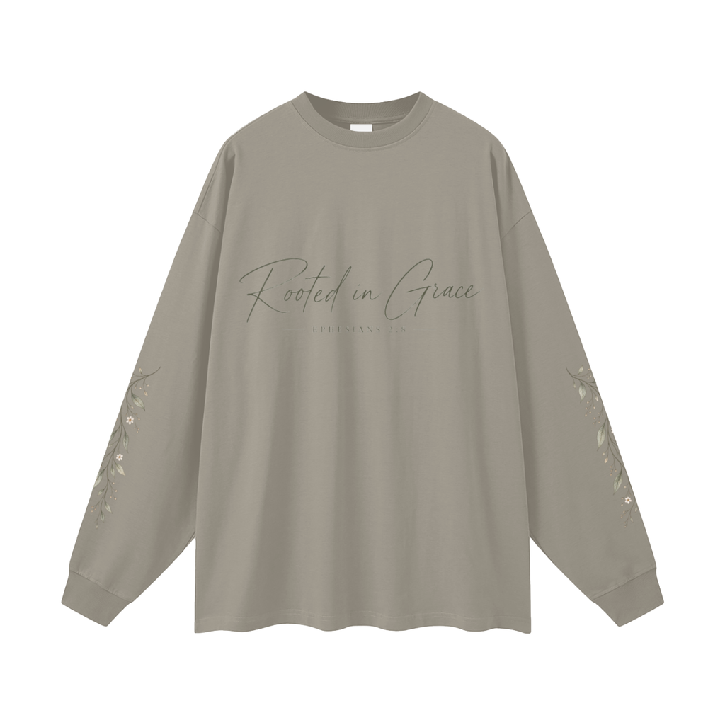 Rooted in Grace Women's Long Sleeve Tee