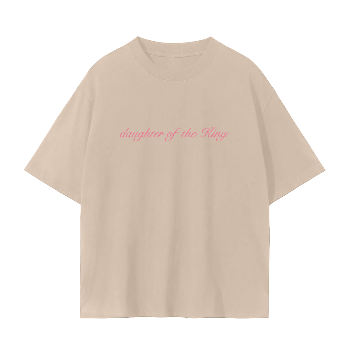 Daughter of the King Embroidered Tee | Rooted & Co. Apparel