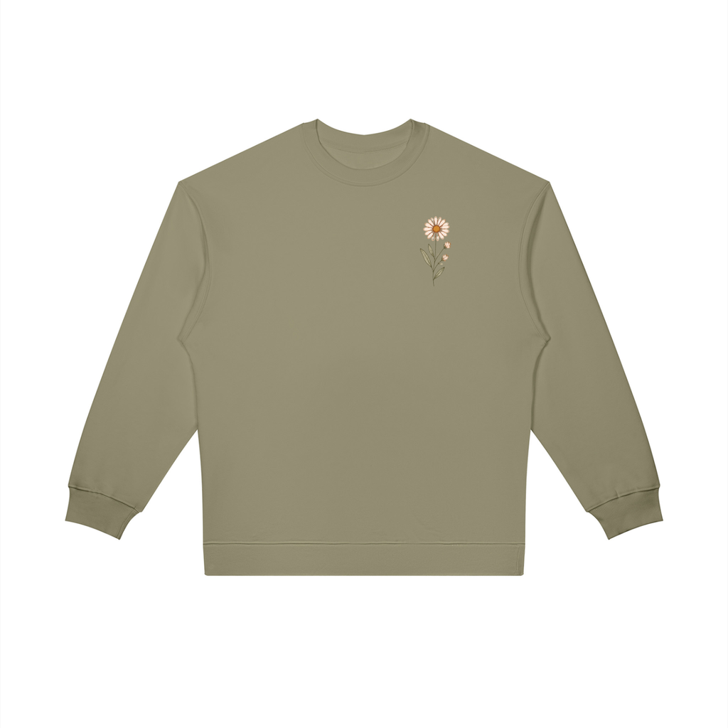 Rooted in Strength Women’s Crewneck | Christian Floral Sweatshirt