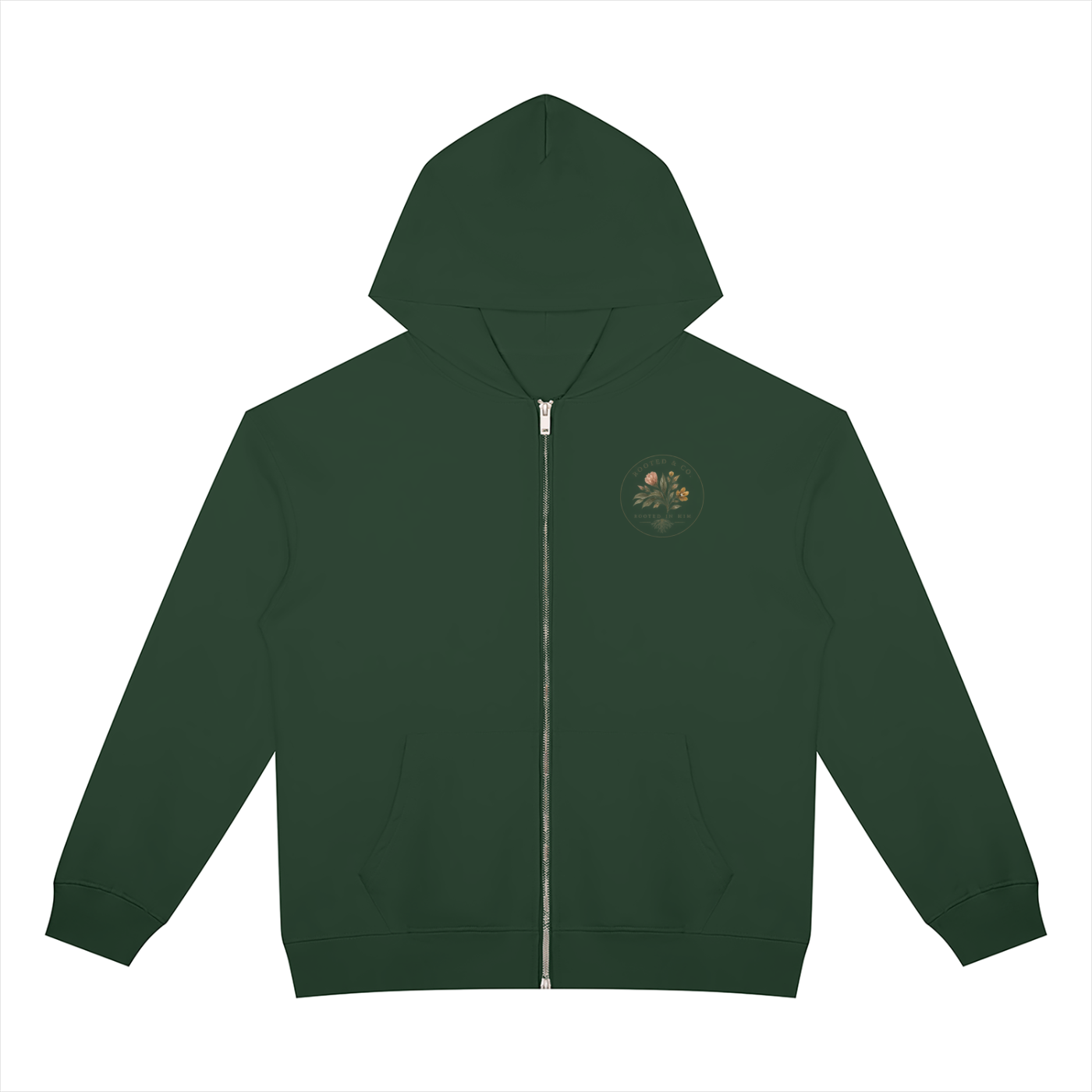 Rooted in Him Women's Floral Jacket