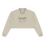 Rooted in Grace Cropped Collared Sweater | Lamentations 3:22–23