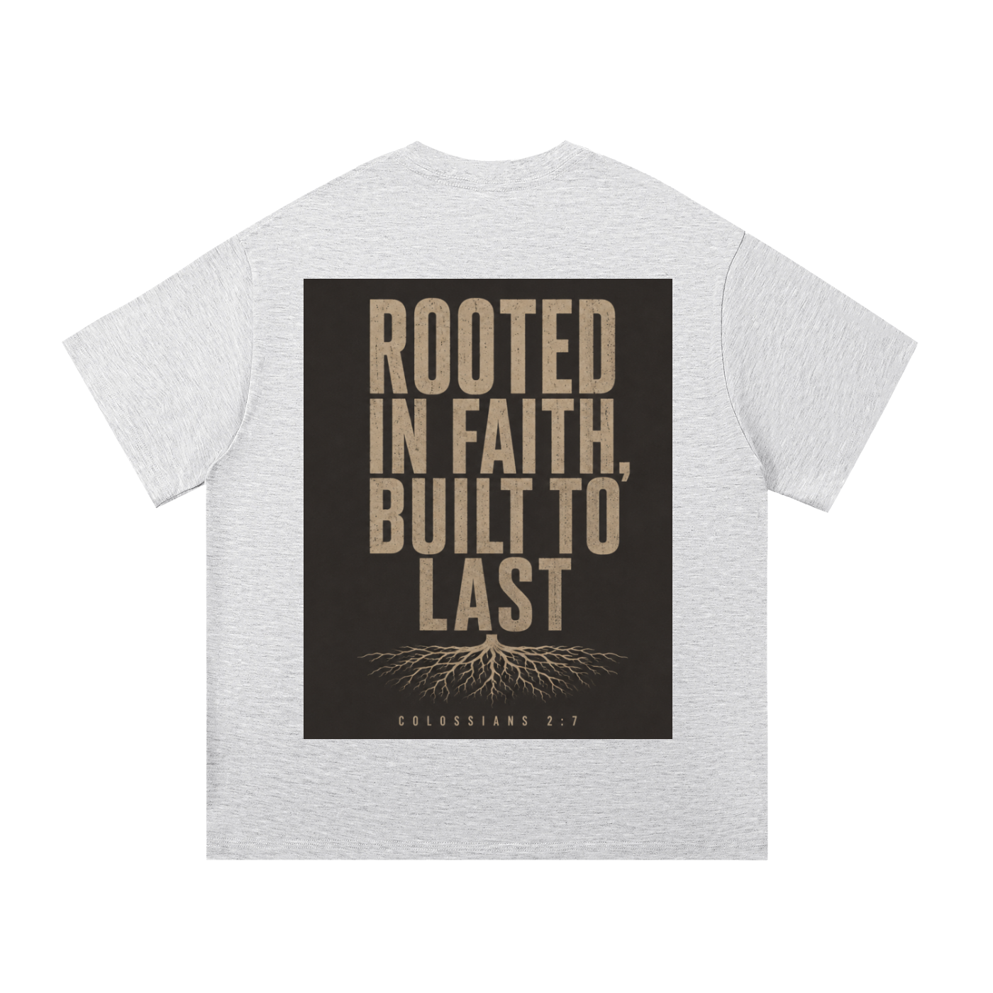 Rooted in Faith, Built to Last Men's Tee