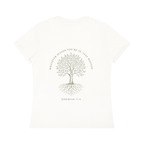 Stay Rooted Women's Botanical Tee – Jeremiah 17:8