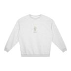Rooted in Humility Women’s Oversized Crewneck | Philippians 2:3 Christian Sweatshirt