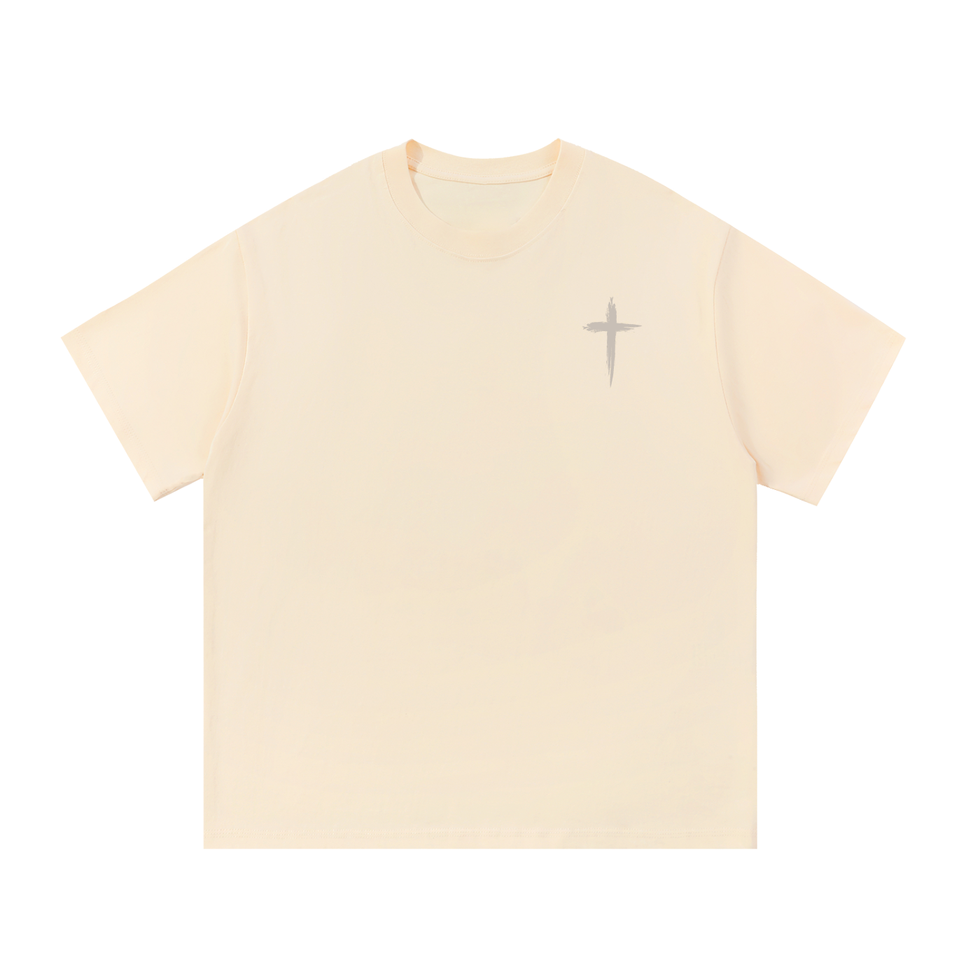 Rooted Topographic Mountain Men’s Tee | Minimal Christian Outdoor Shirt