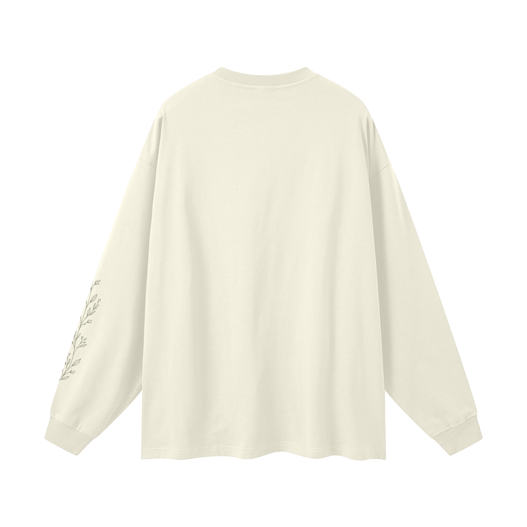 Rooted in Gratitude Women’s Long Sleeve Tee | 1 Thessalonians 5:18