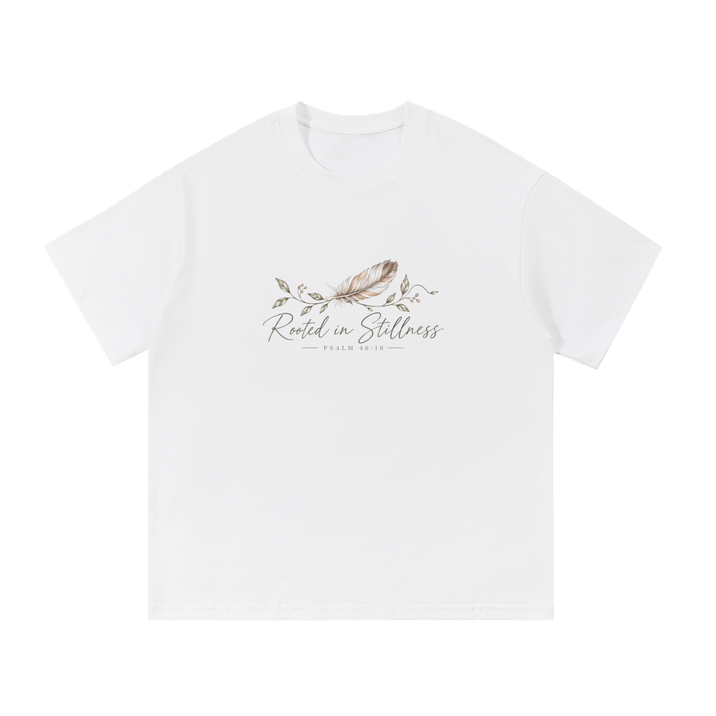 Rooted in Stillness Women’s Tee | Psalm 46:10