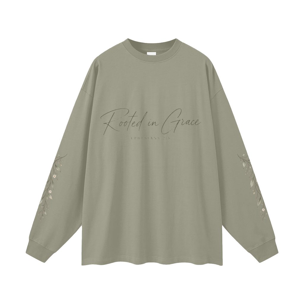 Rooted in Grace Women's Long Sleeve Tee