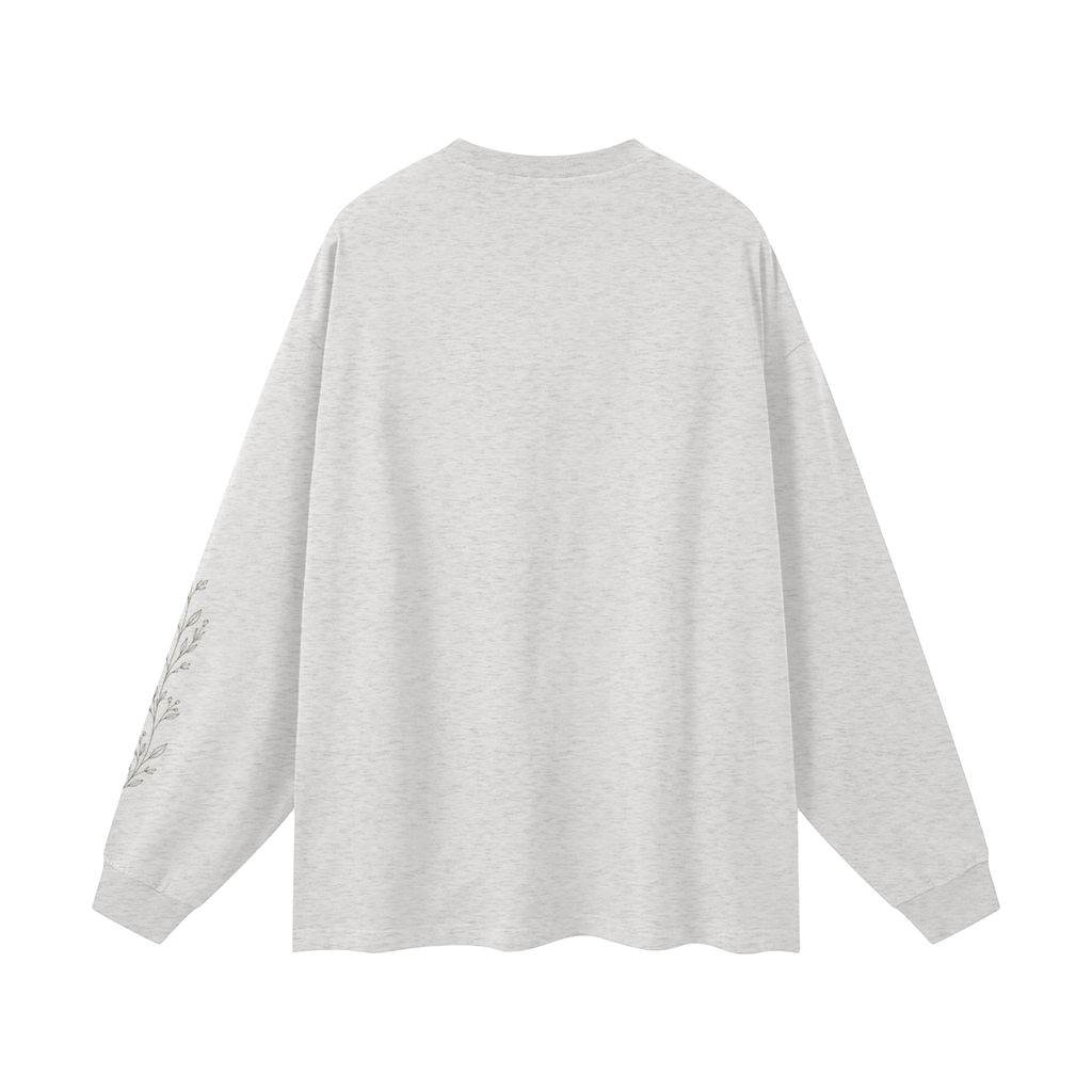 Rooted in Gratitude Women’s Long Sleeve Tee | 1 Thessalonians 5:18