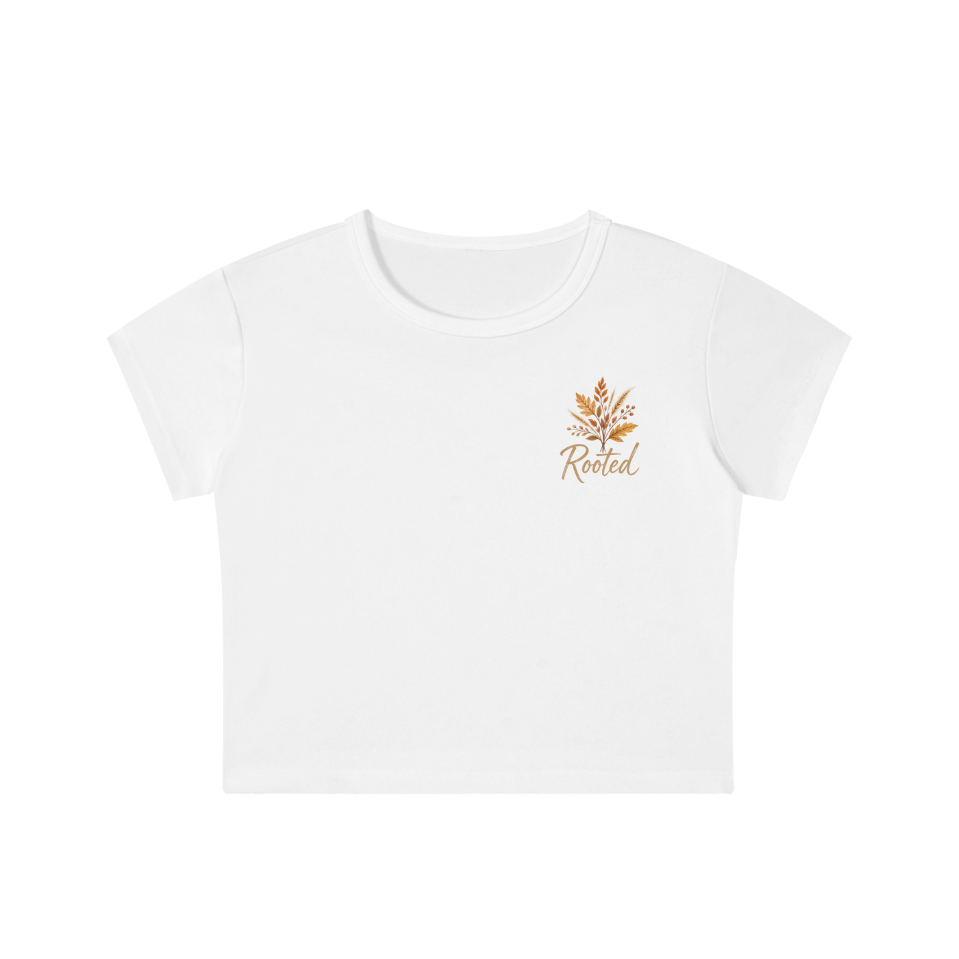 Held Through Every Season Crop Tee