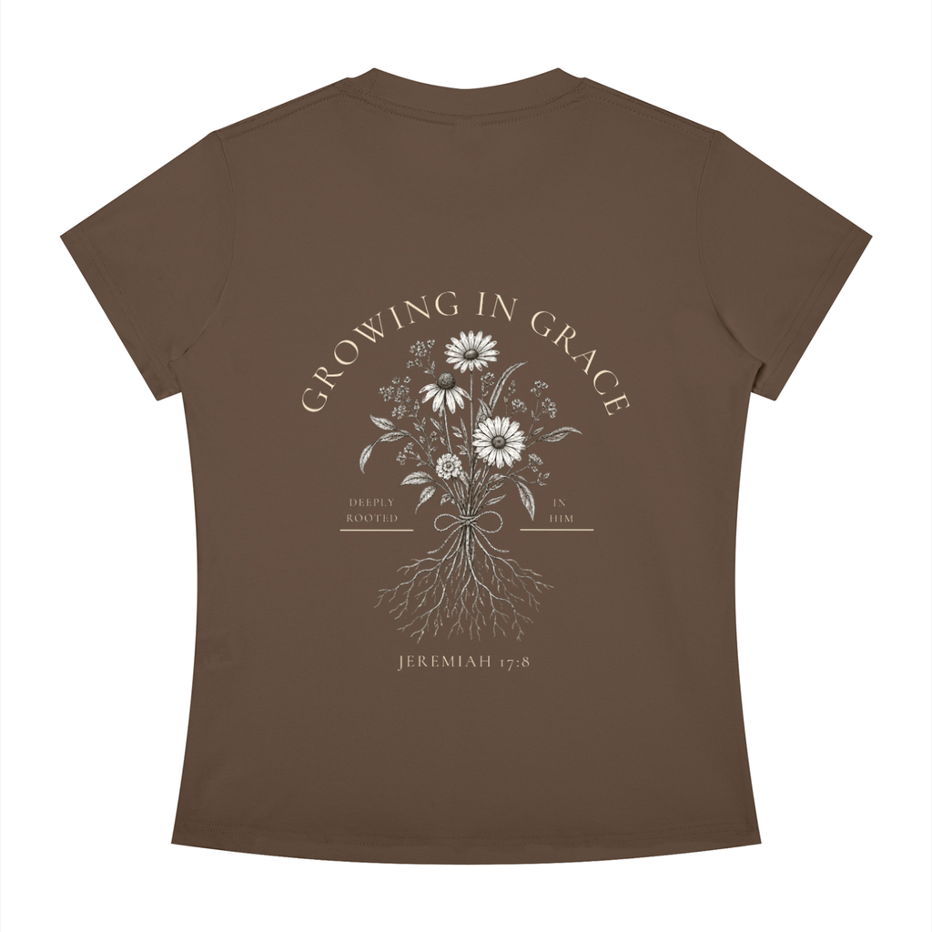 Rooted & Co. Growing in Grace Tee