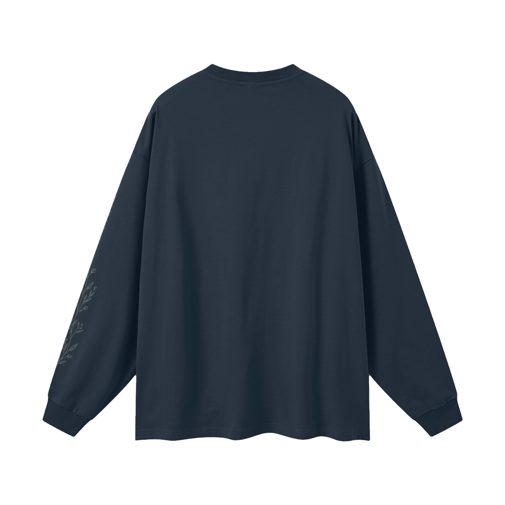 Rooted in Gratitude Women’s Long Sleeve Tee | 1 Thessalonians 5:18