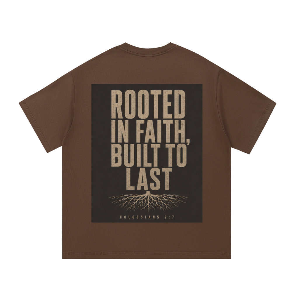Rooted in Faith, Built to Last Men's Tee