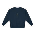 Rooted in Humility Women’s Oversized Crewneck | Philippians 2:3 Christian Sweatshirt