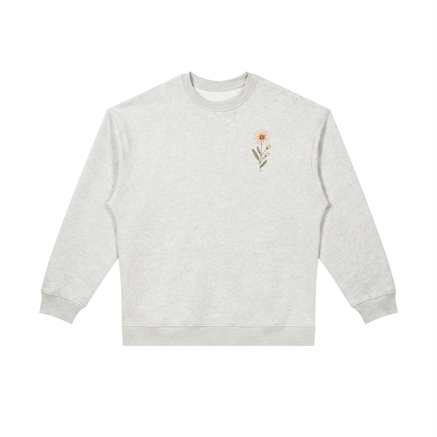 Rooted in Strength Women’s Crewneck | Christian Floral Sweatshirt